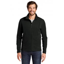 Eddie Bauer® Full-Zip Microfleece Jacket | Black