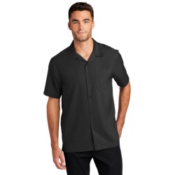 Port Authority ® Short Sleeve Performance Staff Shirt | Black