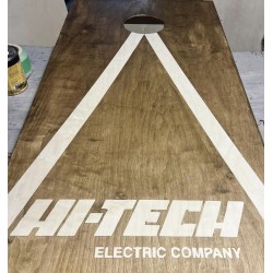 Rustic Cornhole Boards